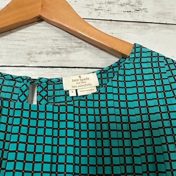 Kate Spade Blouse Size 4 - Picture 8 of 9